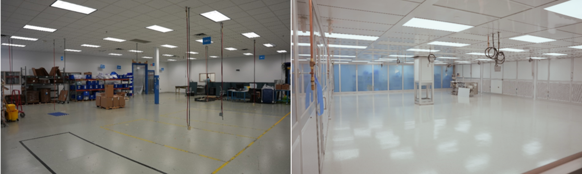 Before & After Cleanroom