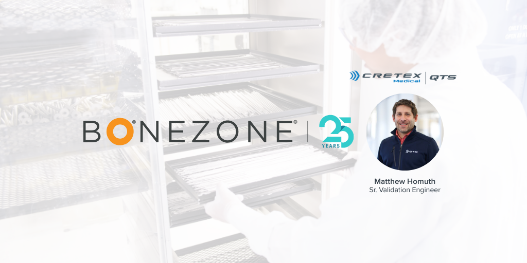 Cretex Medical | QTS Featured in BONEZONE Magazine