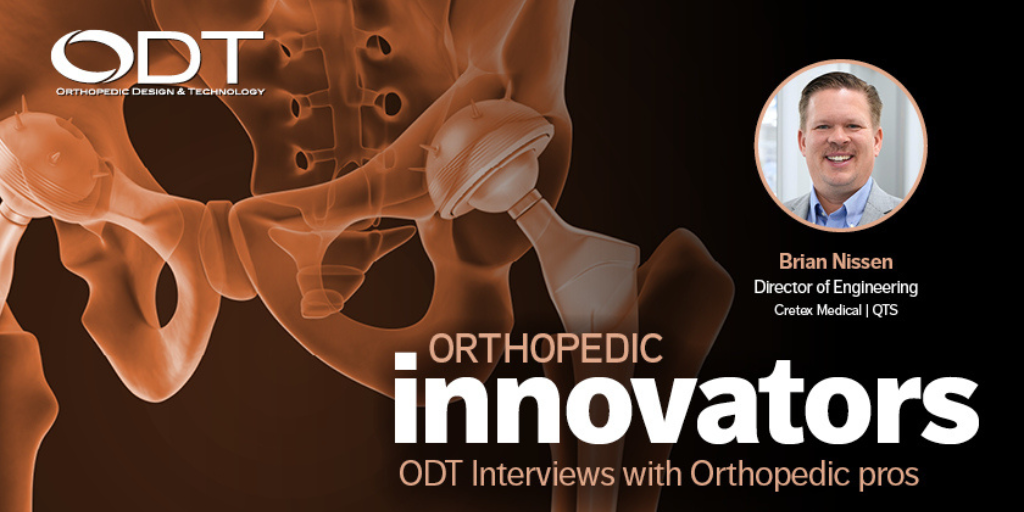 Cretex Medical | QTS’s Brian Nissen Featured in ODT Magazine