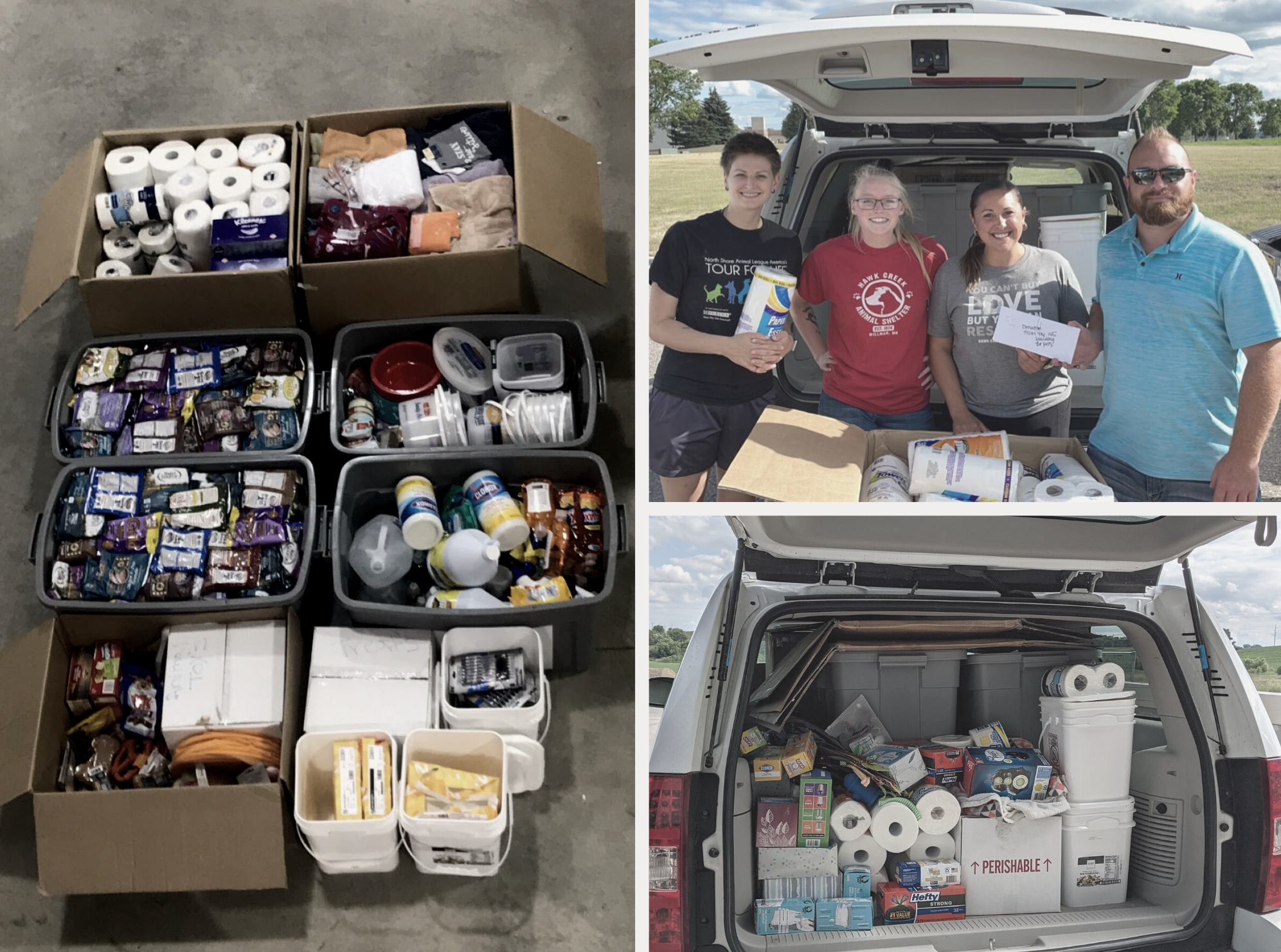 Hawk Creek Animal Shelter Donation Drive